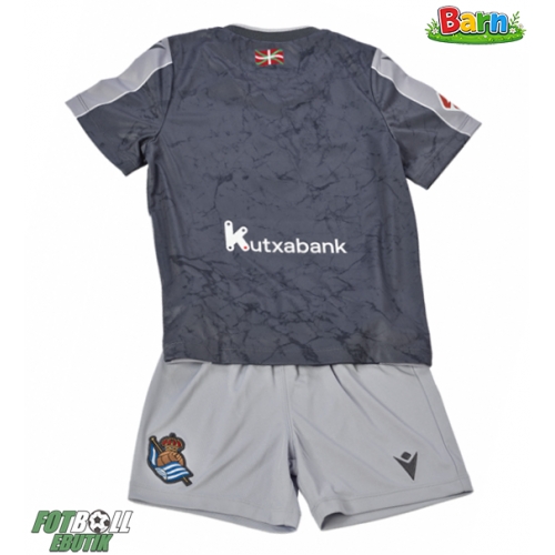 Real Sociedad Bortaställ Barn 2025-26 Kortärmad (+ Korta byxor)